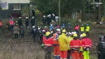 Räumung von Lützerath: Tunnelversteck stellt Polizei vor große Herausforderung