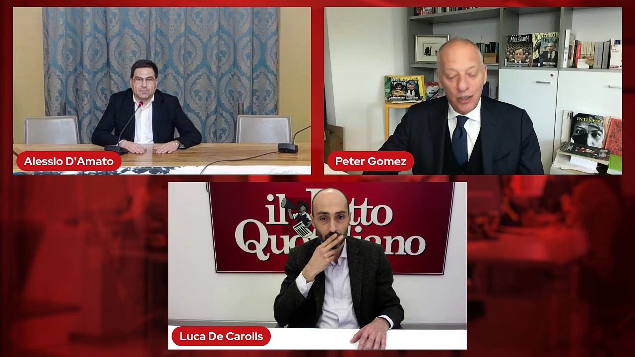 Regionali Lazio, Peter Gomez intervista Alessio D'Amato: quali prospettive senza il campo largo? Segui la diretta