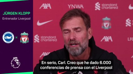 下载视频: Klopp se calienta con un periodista y deja un discurso que pasará a la historia de las ruedas de prensa