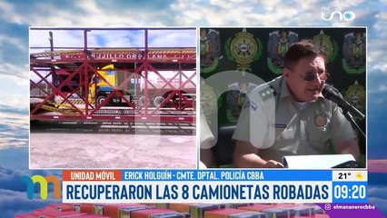 Identifican a las personas que robaron 8 camionetas 0km en Shinahota y las escondieron en el monte