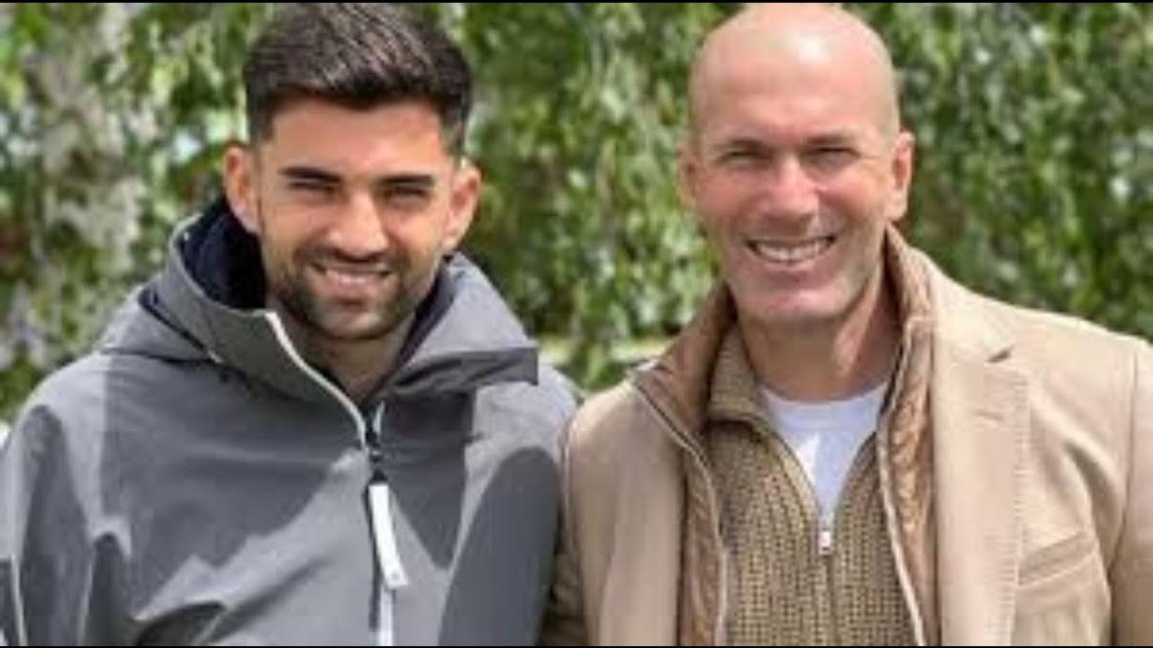 Luca Zidane, le fils de Zinédine Zidane, poste un cliché adorable avec ses grands-parents
