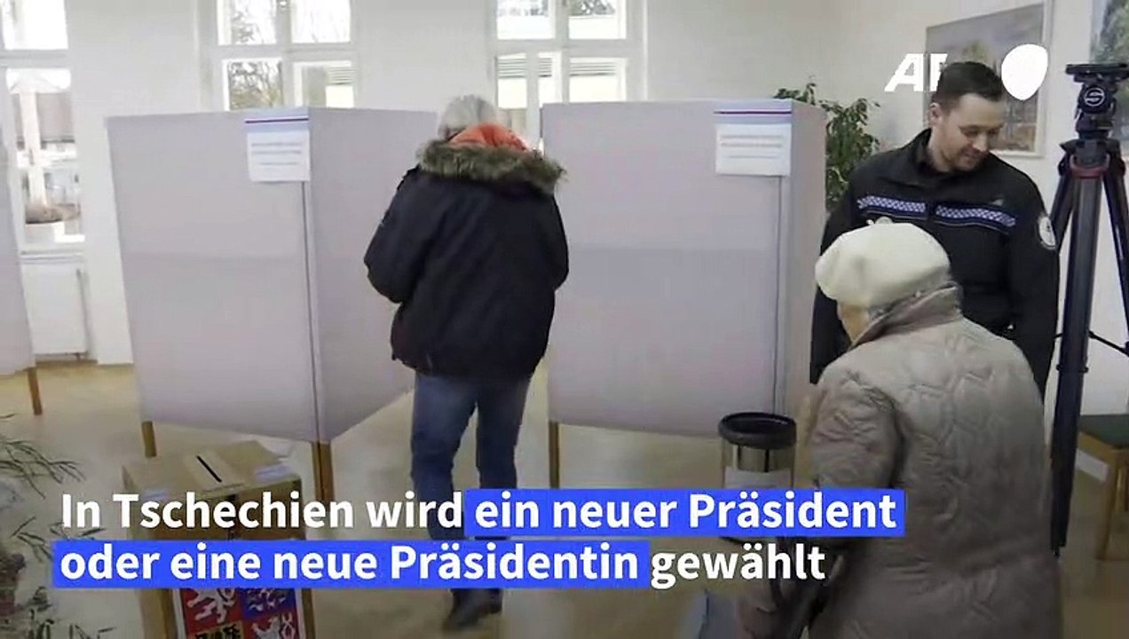 Präsidentschaftswahl in Tschechien: Enges Rennen erwartet
