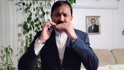 Dil mein chhupa ke pyaar ka-Film Aan1952-Vintage Classic Song on Harmonica Live Performance by Mukund Kamdar