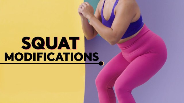 How to Modify Squats to Deal With Knee Pain