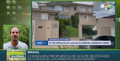 Policía federal de Brasil devela planes golpistas en vivienda de exministro de Bolsonaro