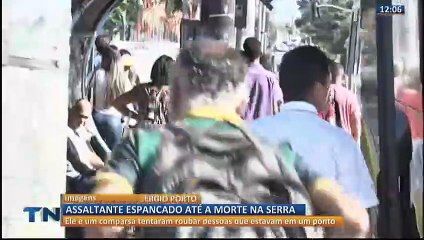 Assaltante é espancado até a morte na BR-101