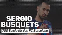 Busquets kommt auf 700 Einsätze für Barcelona