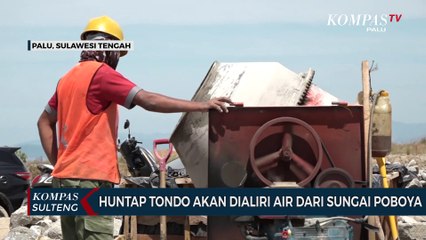 Huntap Tondo Akan Dialiri Air Dari Sungai Poboya