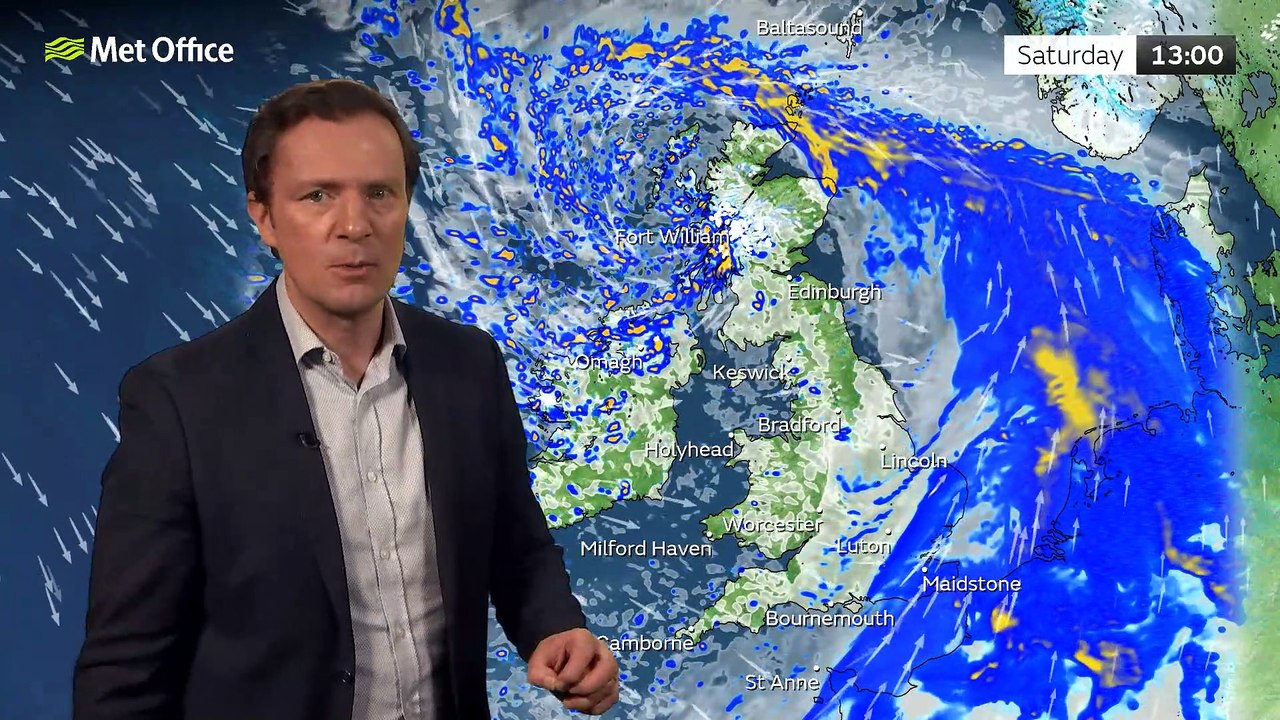 The weekend forecast