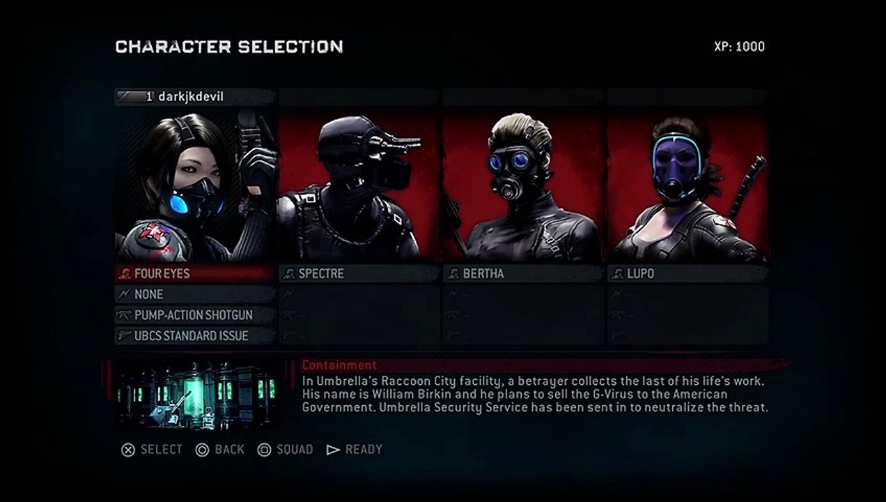 Testando o Resident Evil Operation Raccoon City