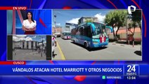 Cusco: vehículos con manifestantes llegan a la ciudad imperial