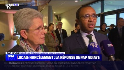 下载视频: Pap Ndiaye, à propos du harcèlement scolaire: 