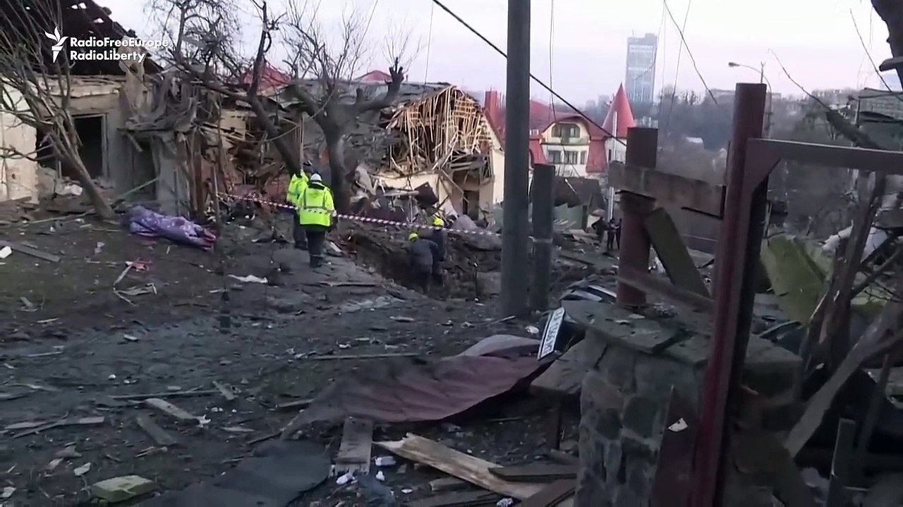 Russia Hits The Ukrainian Capital With Missiles On New Year’s Eve