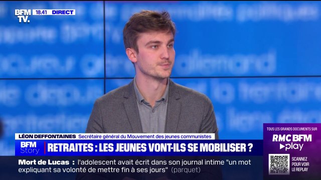 Pour le secrétaire général du Mouvement des jeunes communistes, la grève du 19 janvier est une première date parmi d'autres