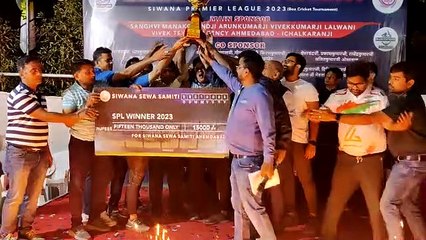 VIDEO : Cricket tournament - सिवाना हस्टलर्स व गुजरात लायंस टीमें बनी विजेता