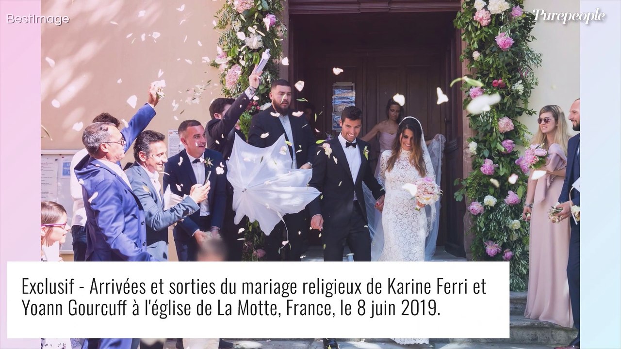 Karine Ferri et son mariage de rêve avec Yoann Gourcuff : sublime robe en dentelle, "immense pool party"...