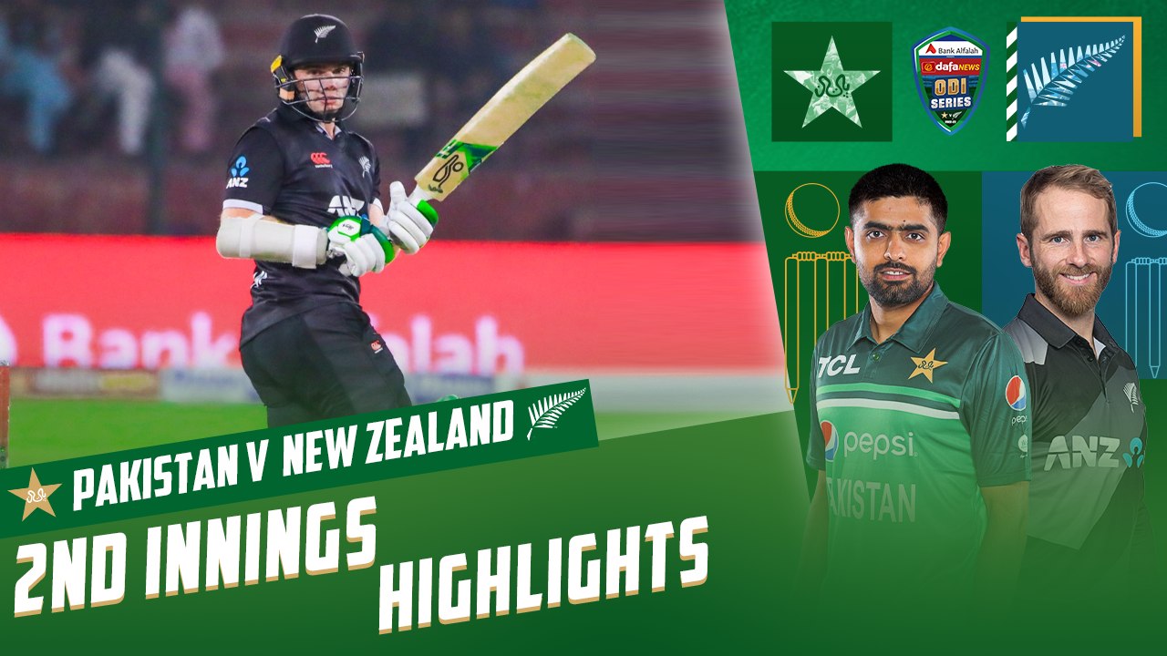 2nd Innings Highlights | Pakistan vs New Zealand | 3rd ODI 2023 | PCB | MZ2T