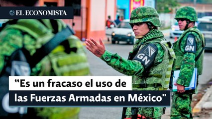 HRW ve fracaso en uso de las Fuerzas Armadas en el país