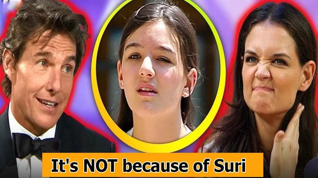 It's NOT because of Suri, that Katie Holmes is single again, the real reason is...