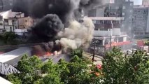 Bar universitário de Florianópolis sofre incêndio de grandes proporções