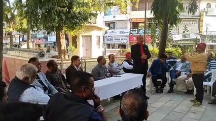 Traders angry with the changed traffic system