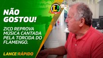Zico reprova música cantada pela torcida do Flamengo no Maracanã - LANCE! Rápido