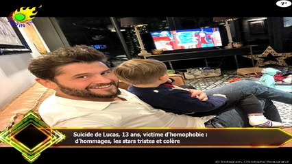 Suicide de Lucas, 13 ans, victime d'homophobie :  d'hommages, les stars tristes et colère