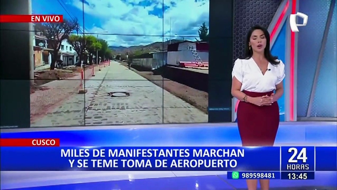 Cusco: Aeropuerto Alejandro Velasco Astete vuelve a suspender sus operaciones por temor a protestas