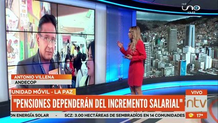 ANDECOP dice que el incremento de pensiones se cobrará con retroactividad