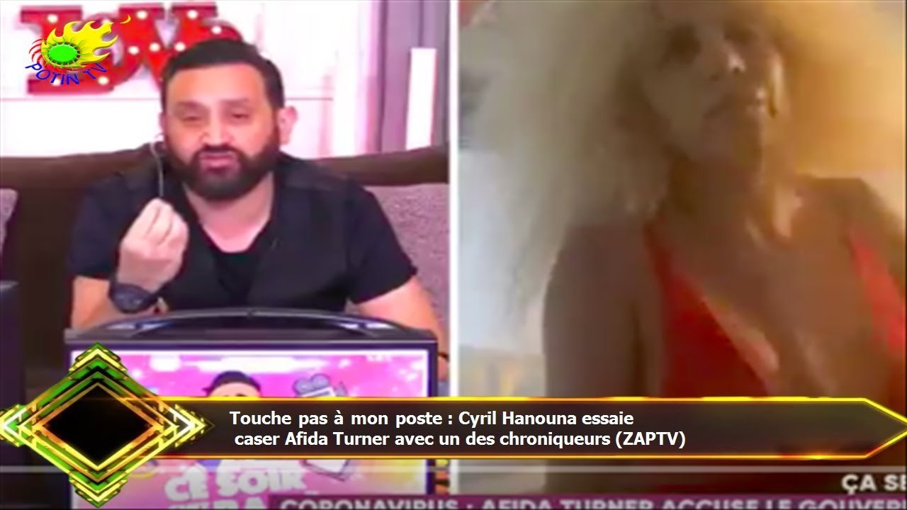 Touche pas à mon poste : Cyril Hanouna essaie  caser Afida Turner avec un des chroniqueurs (ZAPTV)