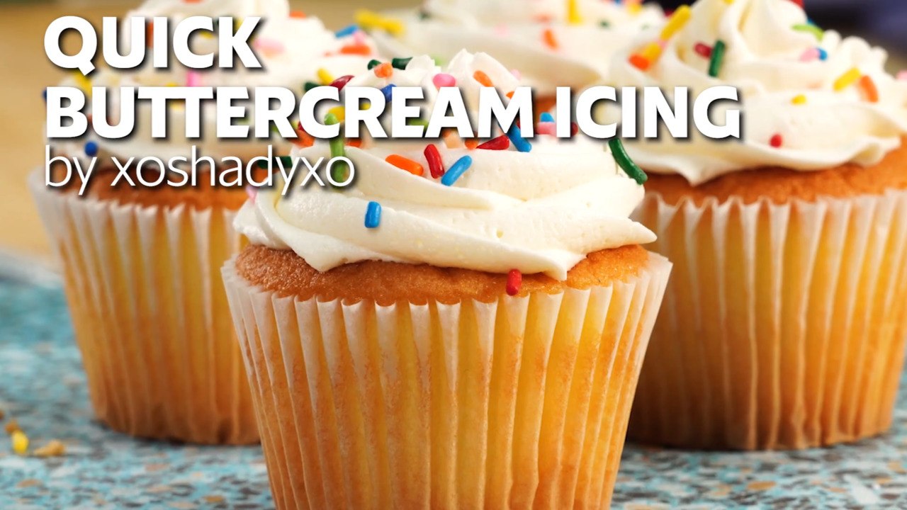 How To Make Quick and Almost-Professional Buttercream Icing