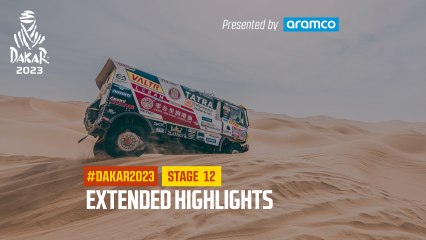 Extended highlights of Stage 12 presented by Aramco - #Dakar2023