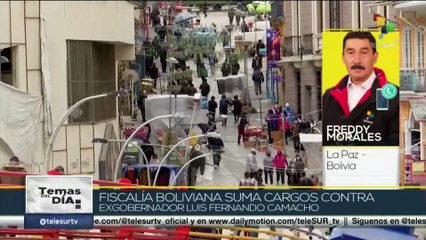 Bolivia: Fiscalía suma cargos contra exgobernador Luis Fernando Camacho