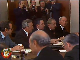 Заседание Президиума Верховного Совета СССР. Доклад Василия Кузнецова (1978)