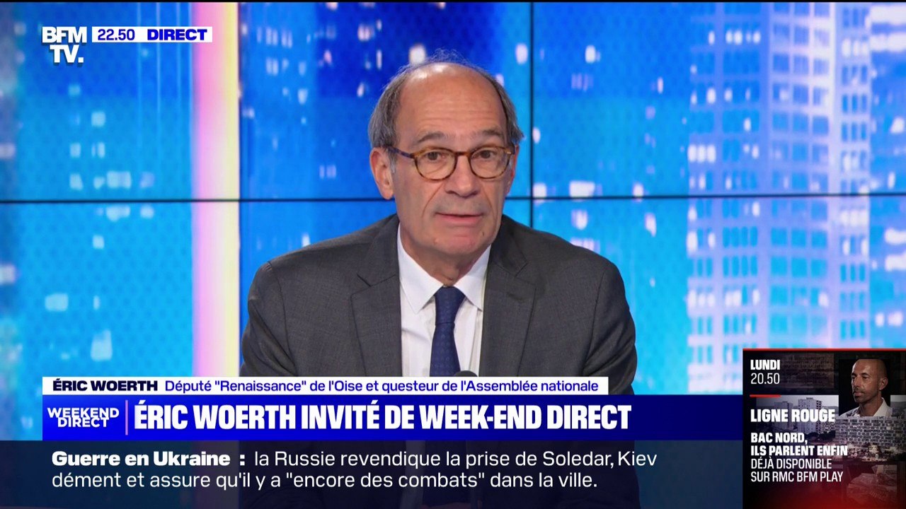 Réforme des retraites: "Elles sont toujours impopulaires ces réformes-là, mais elles sont nécessaires", affirme Éric Woerth