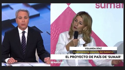 Vicente Vallés trolea con una inesperada pregunta a Yolanda Díaz