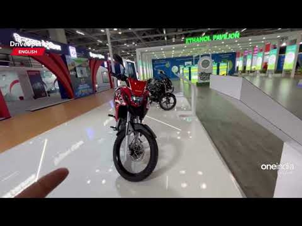 Auto Expo 2023: Honda XRE 300 Ethanol ADV | Fle...