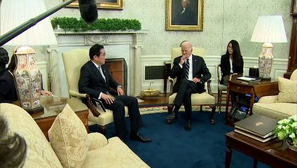 Biden y Kishida promueven un papel militar más fuerte de Japón en Asia-Pacífico