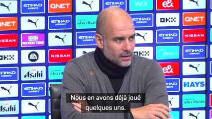 20e j. - Guardiola : "C’est toujours important lorsque c’est contre Manchester United"