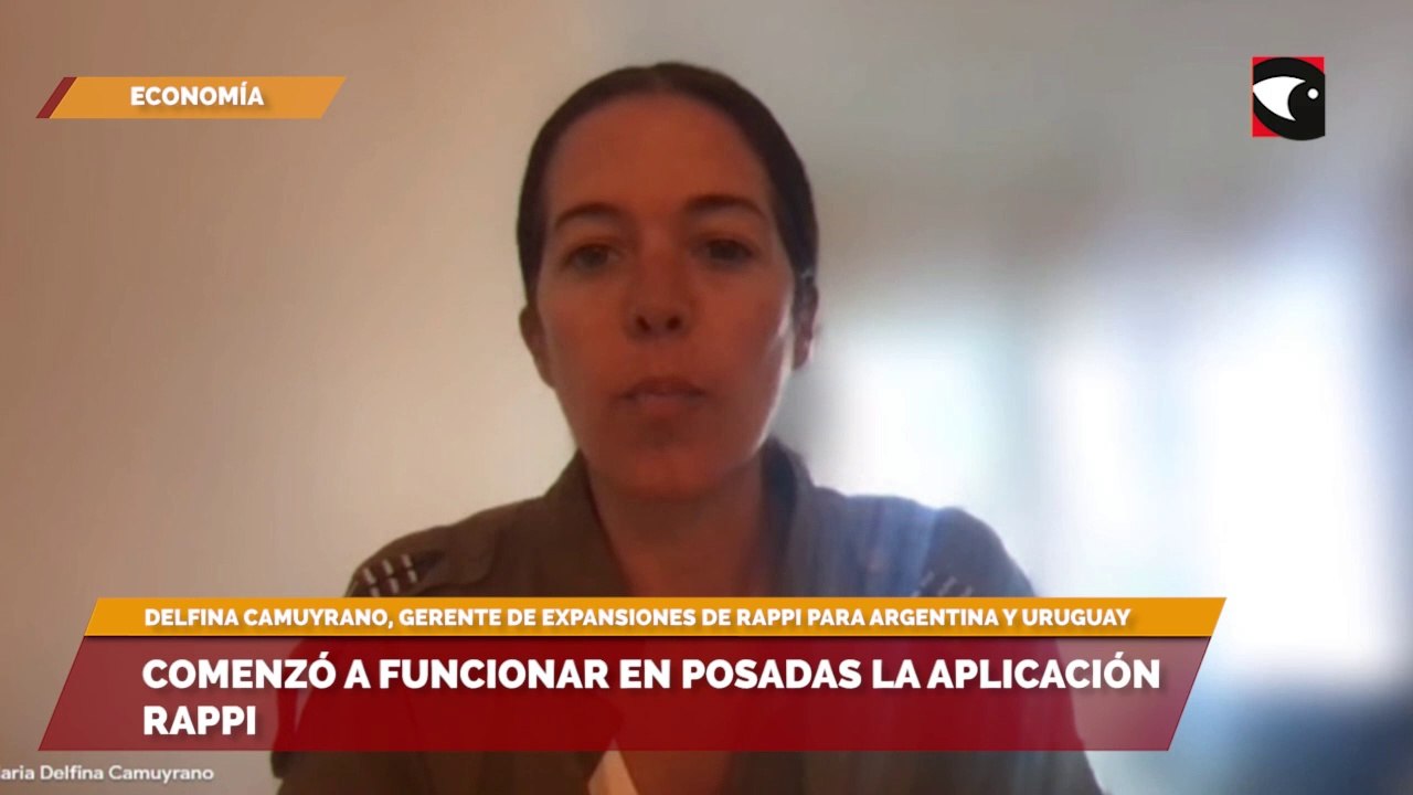 Comenzó a funcionar en Posadas la Aplicación Rappi