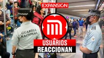 Así REACCIONAN los USUARIOS del METRO por PRESENCIA de la GUARDIA NACIONAL | ÚLTIMAS NOTICIAS