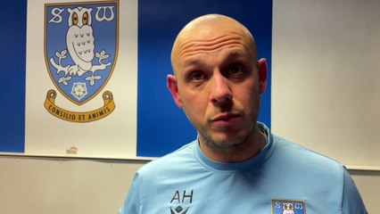 Andy Holdsworth was very proud of Sheffield Wednesday's U18s