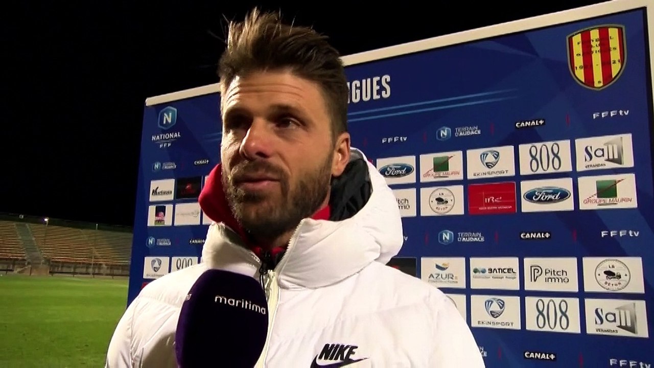 FC Martigues-Borgo : Grégory Poirier " Ce qu'on fait, c'est extraordinaire "