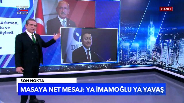 Altılı Masada Aday Çıkmazı: Ya İmamoğlu Ya Yavaş - Tuna Öztunç ile Son Nokta