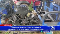 Aeropuertos cerrados y vuelos cancelados debido a protestas en regiones del país