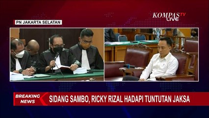 Sama dengan Kuat Ma'ruf, Jaksa Tuntut Ricky Rizal Penjara 8 Tahun!