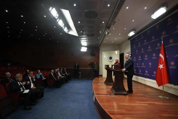 Dışişleri Bakanı Çavuşoğlu, Bosna-Hersekli mevkidaşıyla ortak basın toplantısında konuştu: (1)