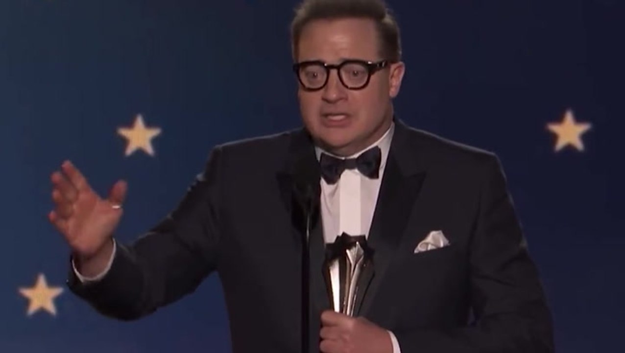 Critics Choice Awards: Brendan Fraser breaks do...