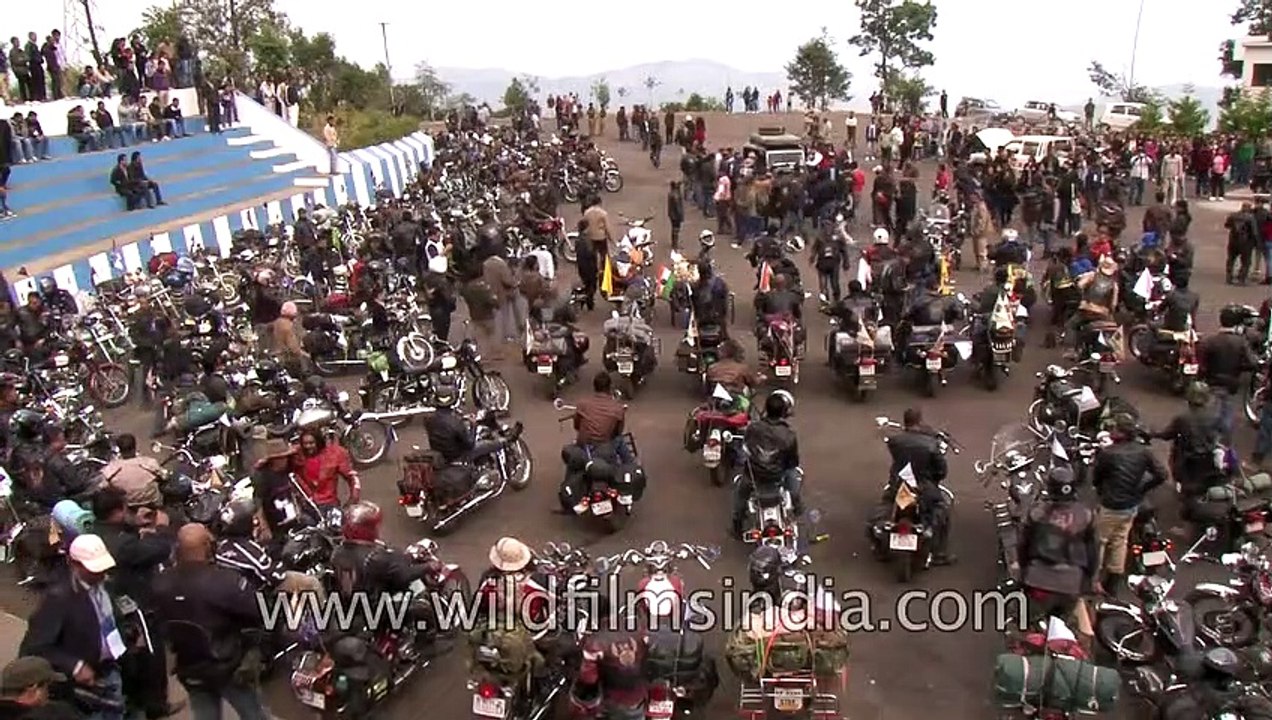 Wild Hogs showdown on Royal Enfield bikes in Nagaland