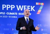 Ulaştırma ve Altyapı Bakanı Karaismailoğlu, İstanbul PPP Week Programı'nda konuştu